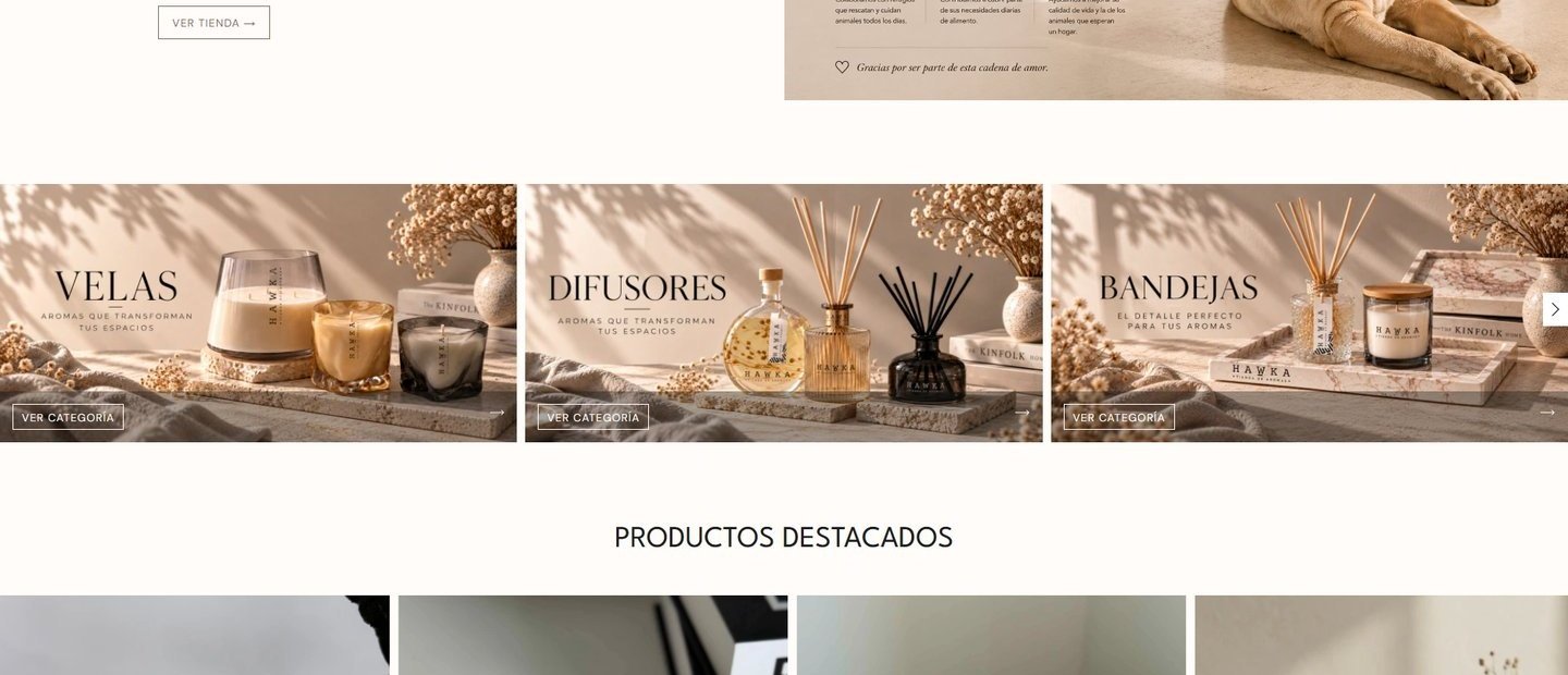 Categorías de hawkaaromas.com.ar