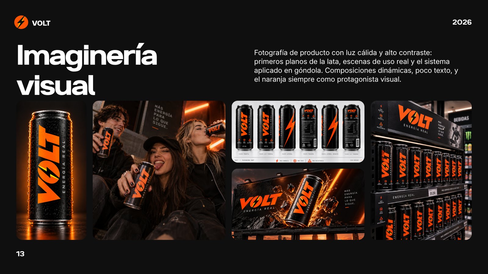 Guía de marca VOLT, página 14: Imaginería visual