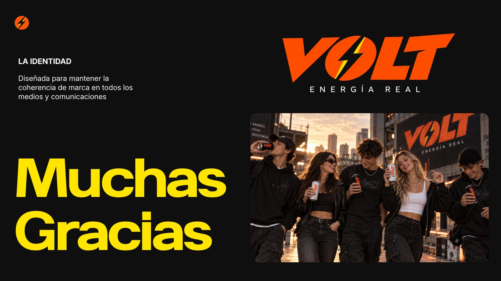 Guía de marca VOLT, página 19: Cierre