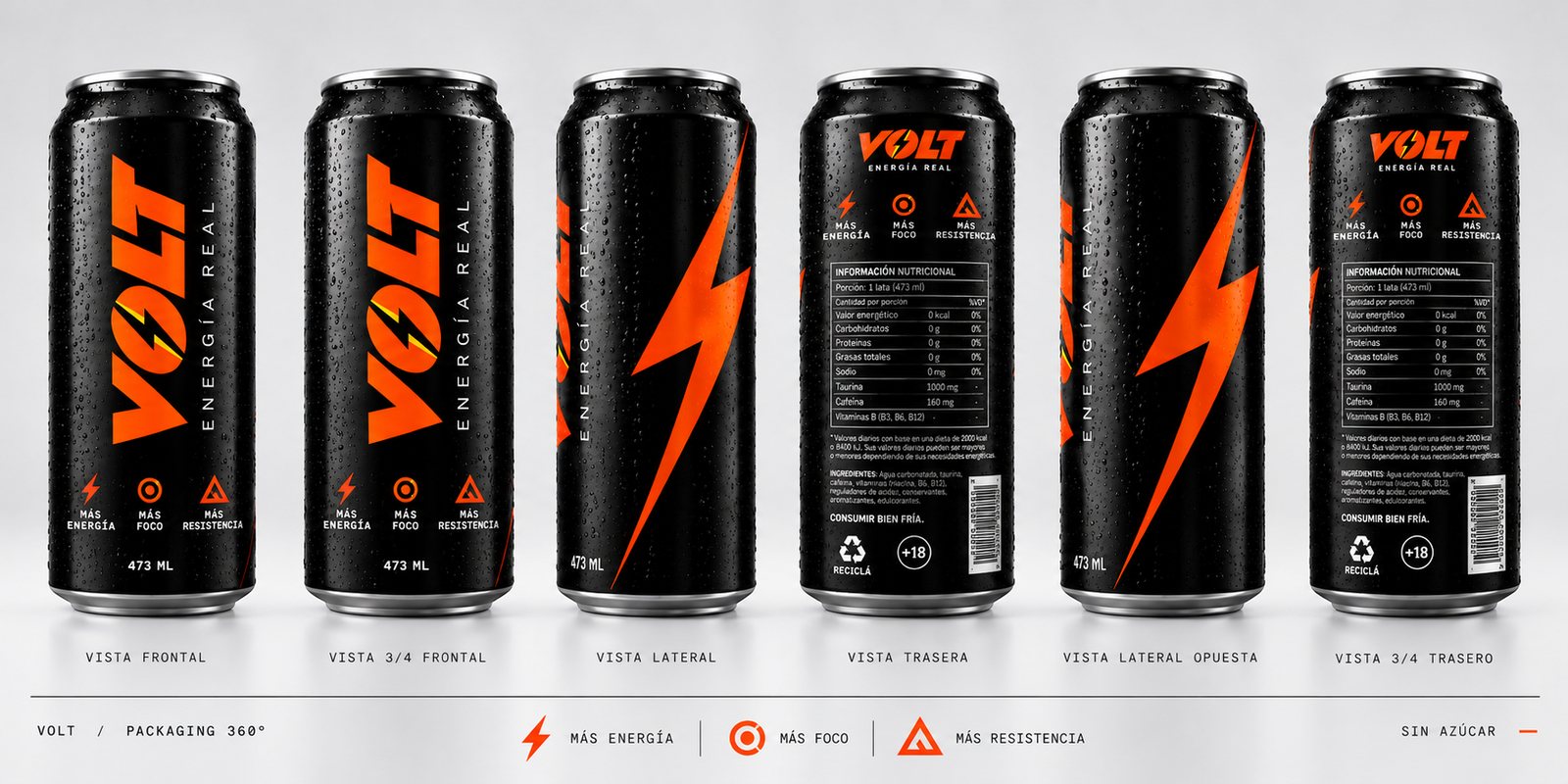 Packaging 360° de VOLT Classic