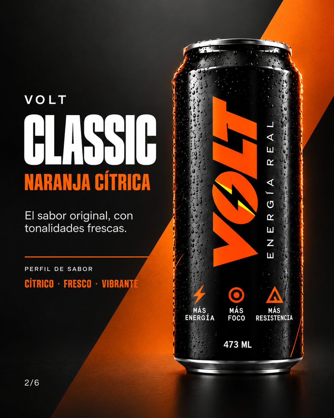 Classic · naranja cítrica